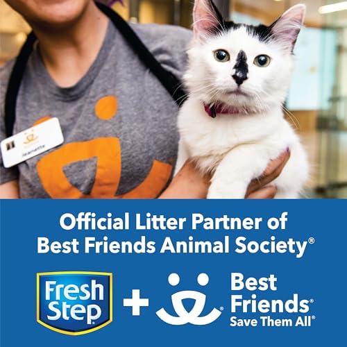 Fresh Step Clumping Cat Litter, Multi-Cat Odor Control, 14 lbs – Maximum Freshness & Long-Lasting Odor Protection