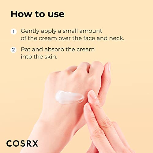 COSRX Snail Mucin 92% Repair Cream - Ultra-Hydrating Daily Face Gel Moisturizer for Dry, Acne-Prone & Sensitive Skin - Paraben-Free, Cruelty-Free Korean Skincare (3.52 Fl Oz)