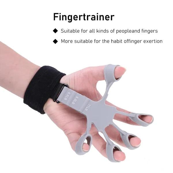 Gripster Finger Exerciser with Silicone Finger Grips - Discountbazar