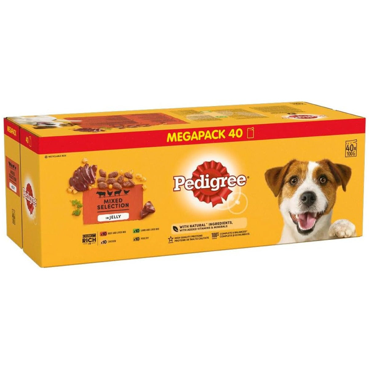 Pedigree Mixed Selection in Jelly 40 Pouches