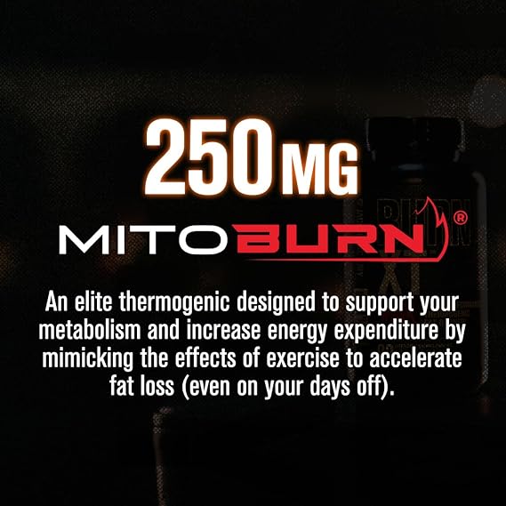 Jacked Factory Burn-XT Clinically Studied Fat Burner & Weight Loss Supplement